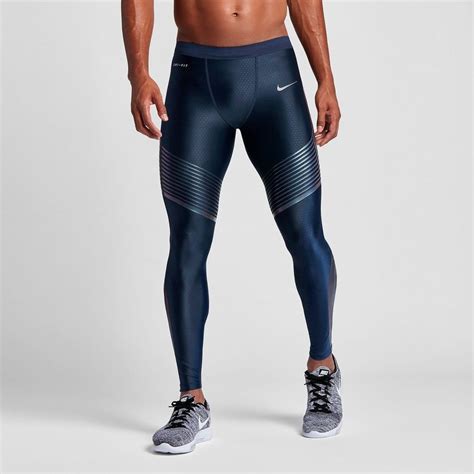 navy blue mens compression tights